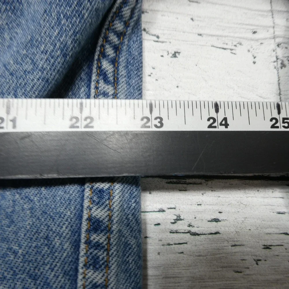 VINTAGE Levi's Jacket Mens XL Blue Jean Denim Trucker Button Front